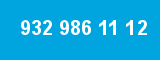 932 986 11 12 932 986 11 12